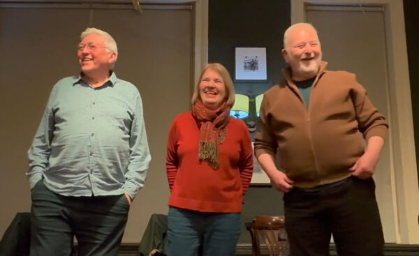 Folk Club — JIB (Jim Mageean, Barrie & Ingrid Temple)